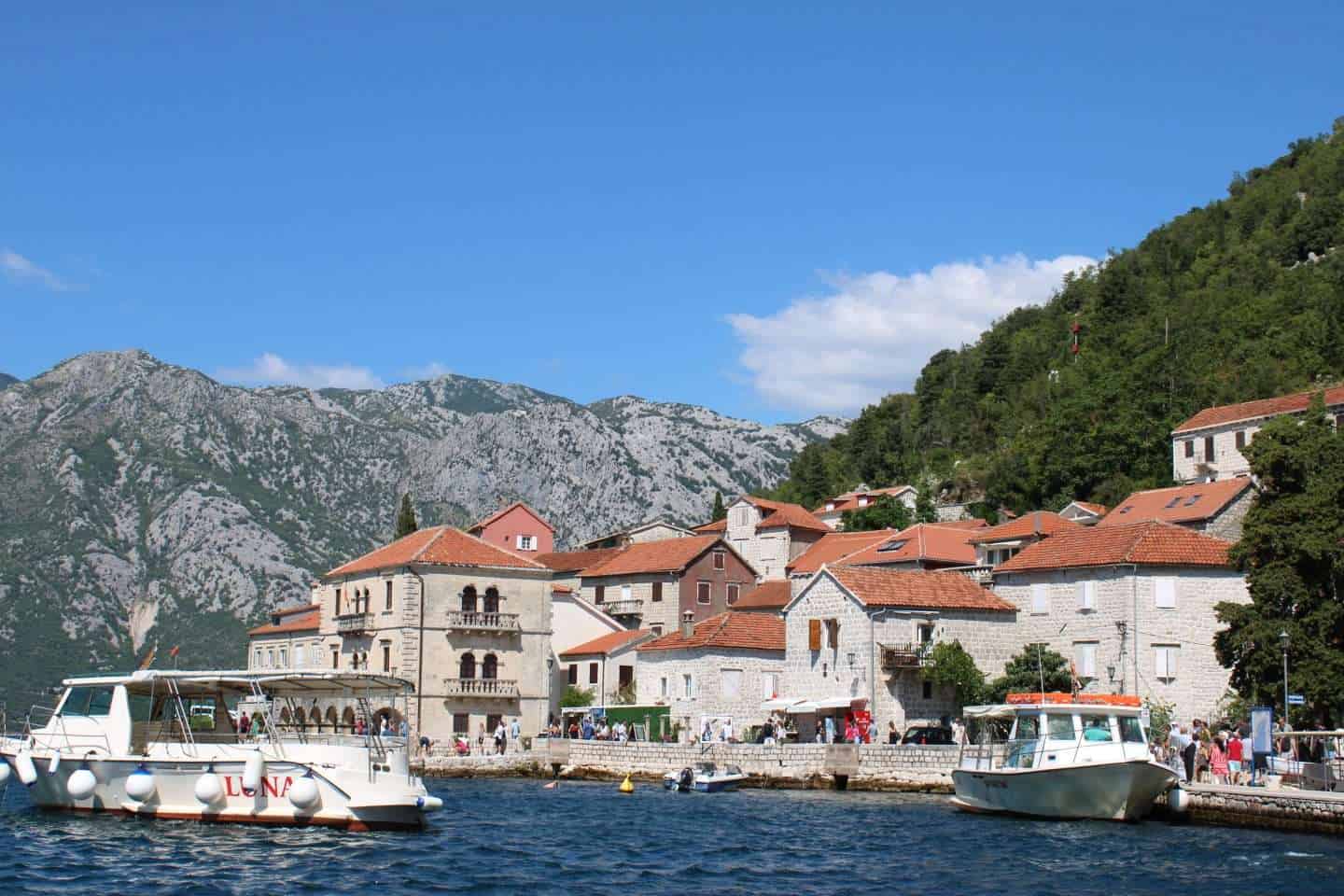 perast montenegro - bay