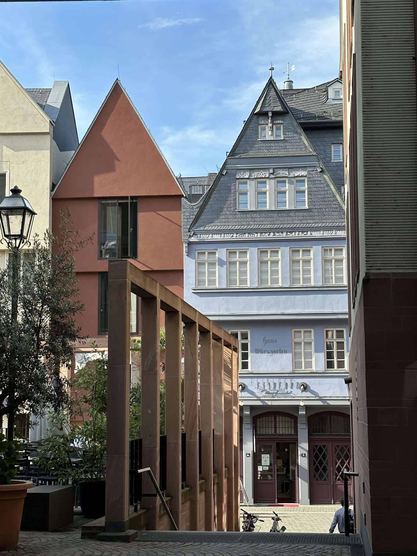 new old town frankfurt, germany