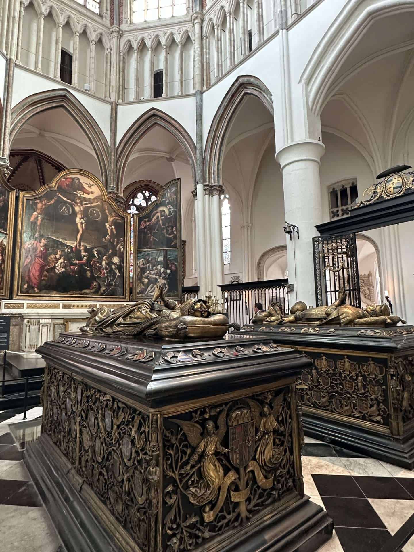 Church of Our Lady burial tombs, Bruges Belgium