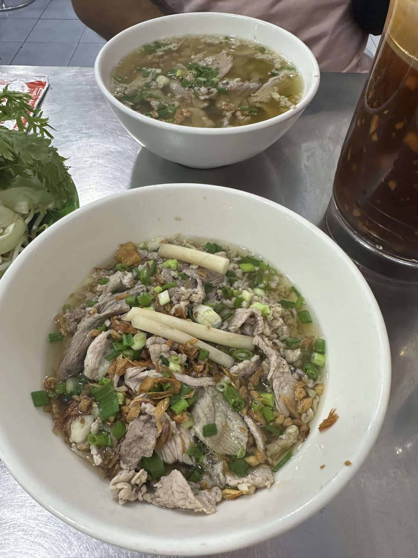 pork noodle soup Ho Chi Minh City, Vietnam