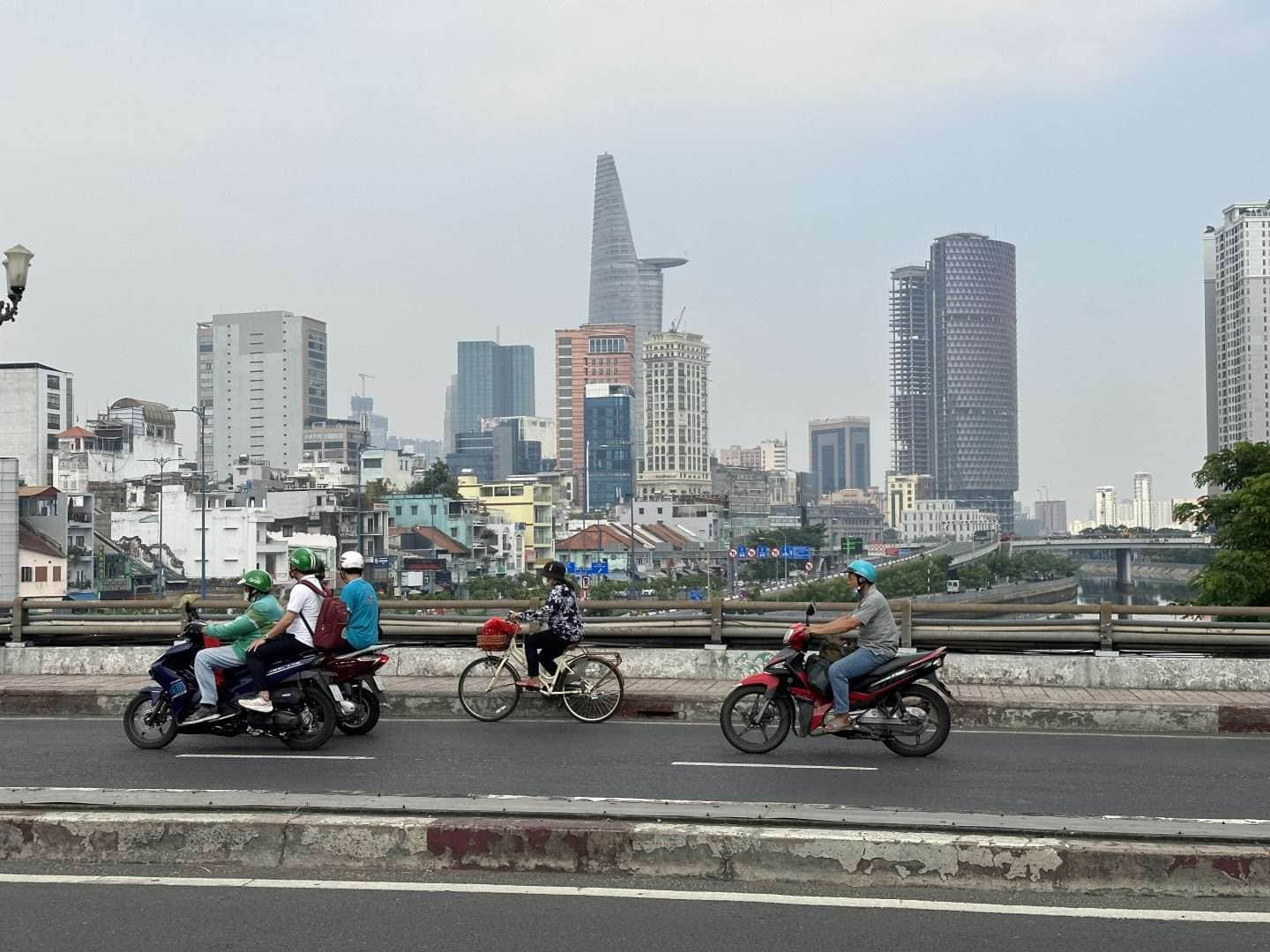 Bridge view of Ho Chi Minh City, Visiting Vietnam