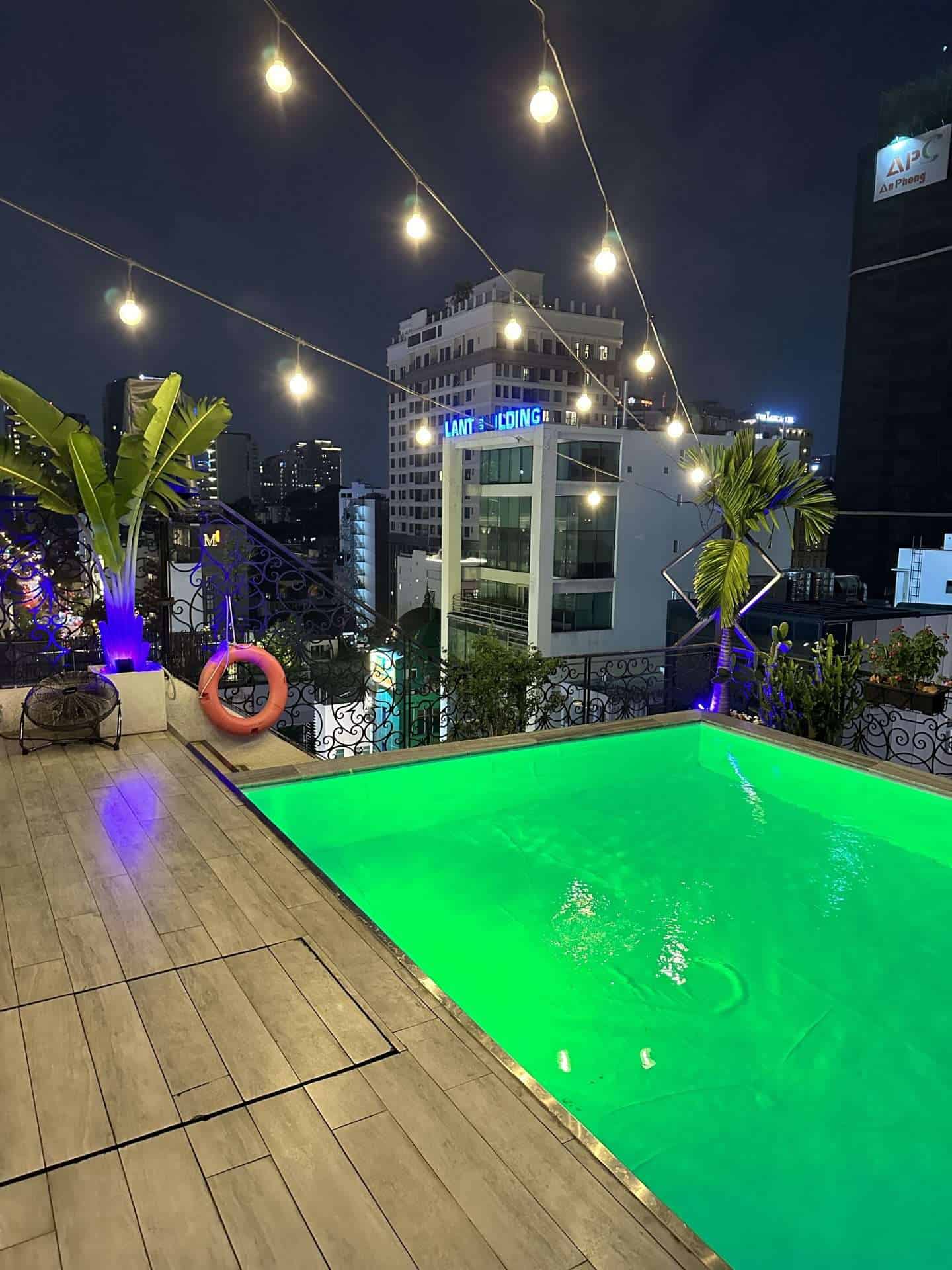 rooftop pool Ho Chi Minh City, Vietnam