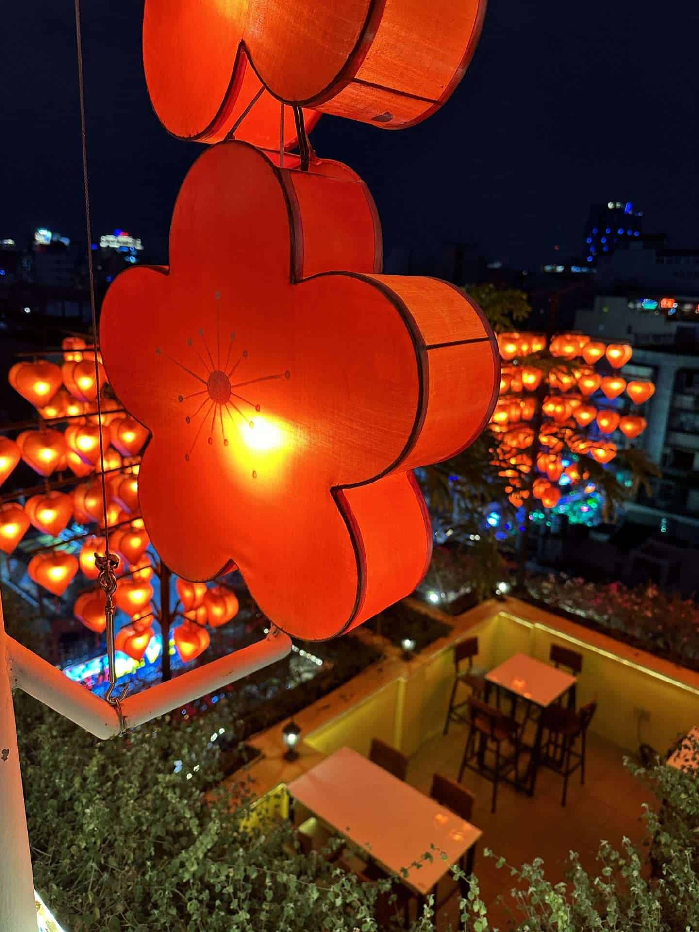 rooftop bar Ho Chi Minh City, Vietnam
