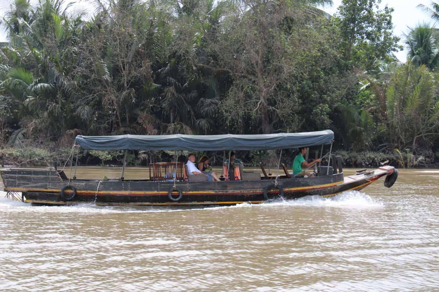 Mekong Delta - water taxi, vietnam