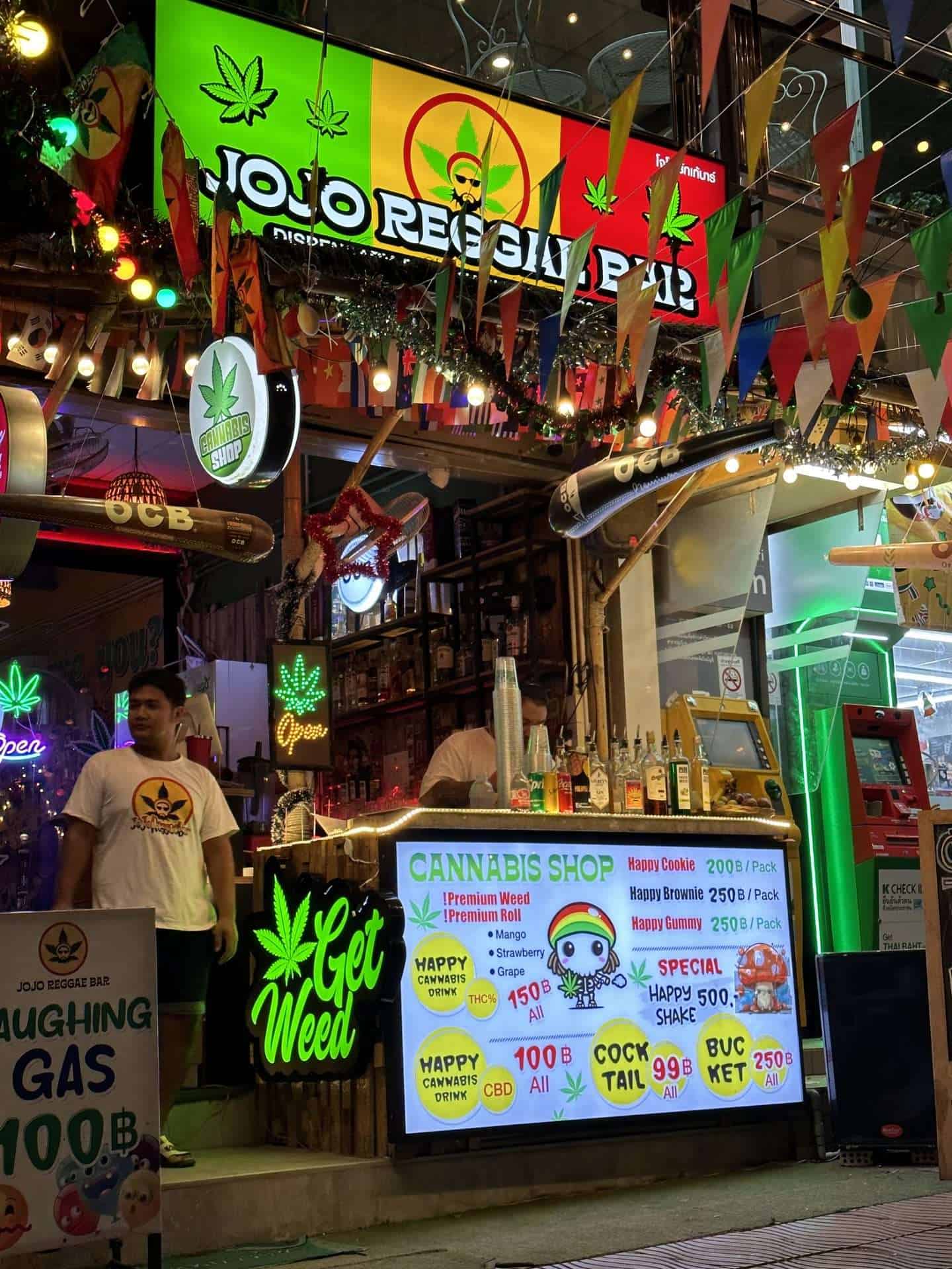 jojo reggae bar - krabi thai weed