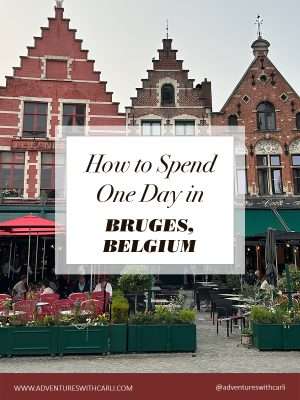 How to Spend One Day in Bruges