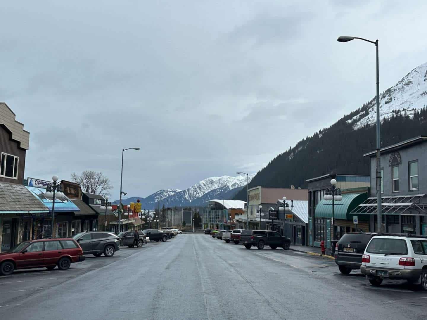 downtown seward, alaska