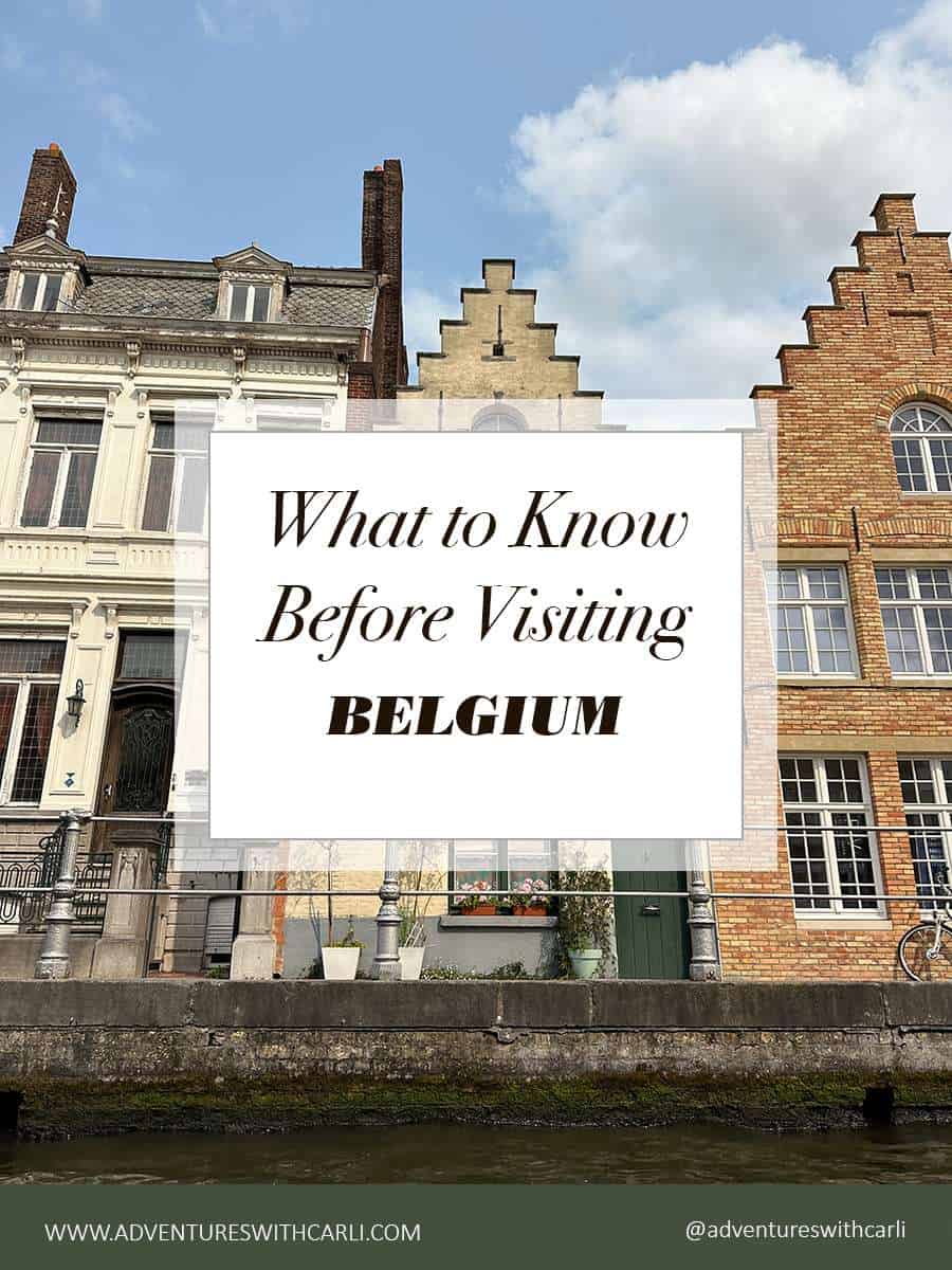 what to know before visiting belgium