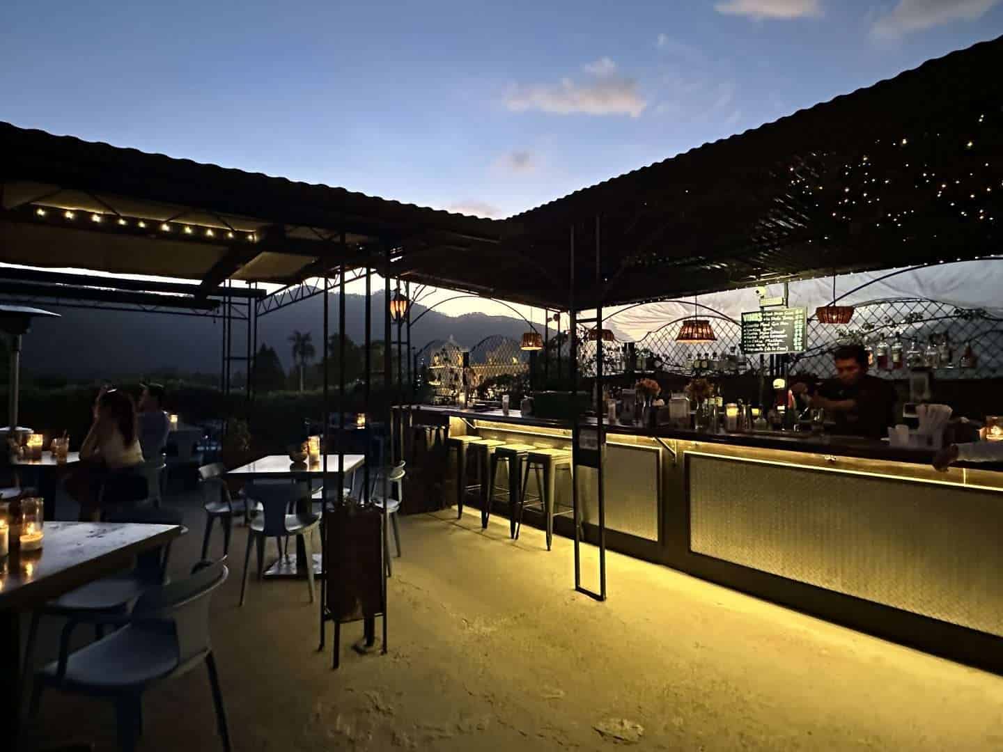 Aqua rooftop - antigua guatemala bars