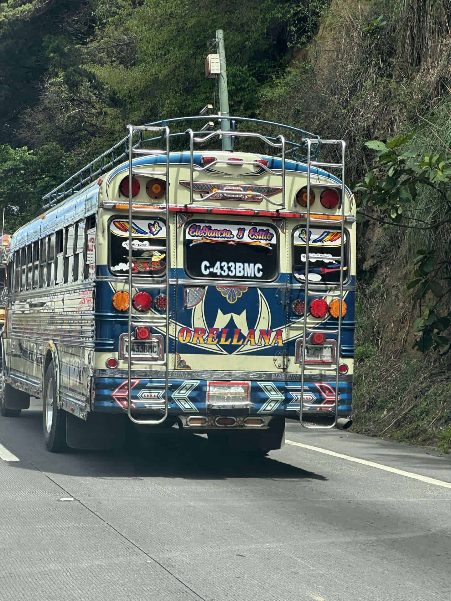 guatemala chicken bus