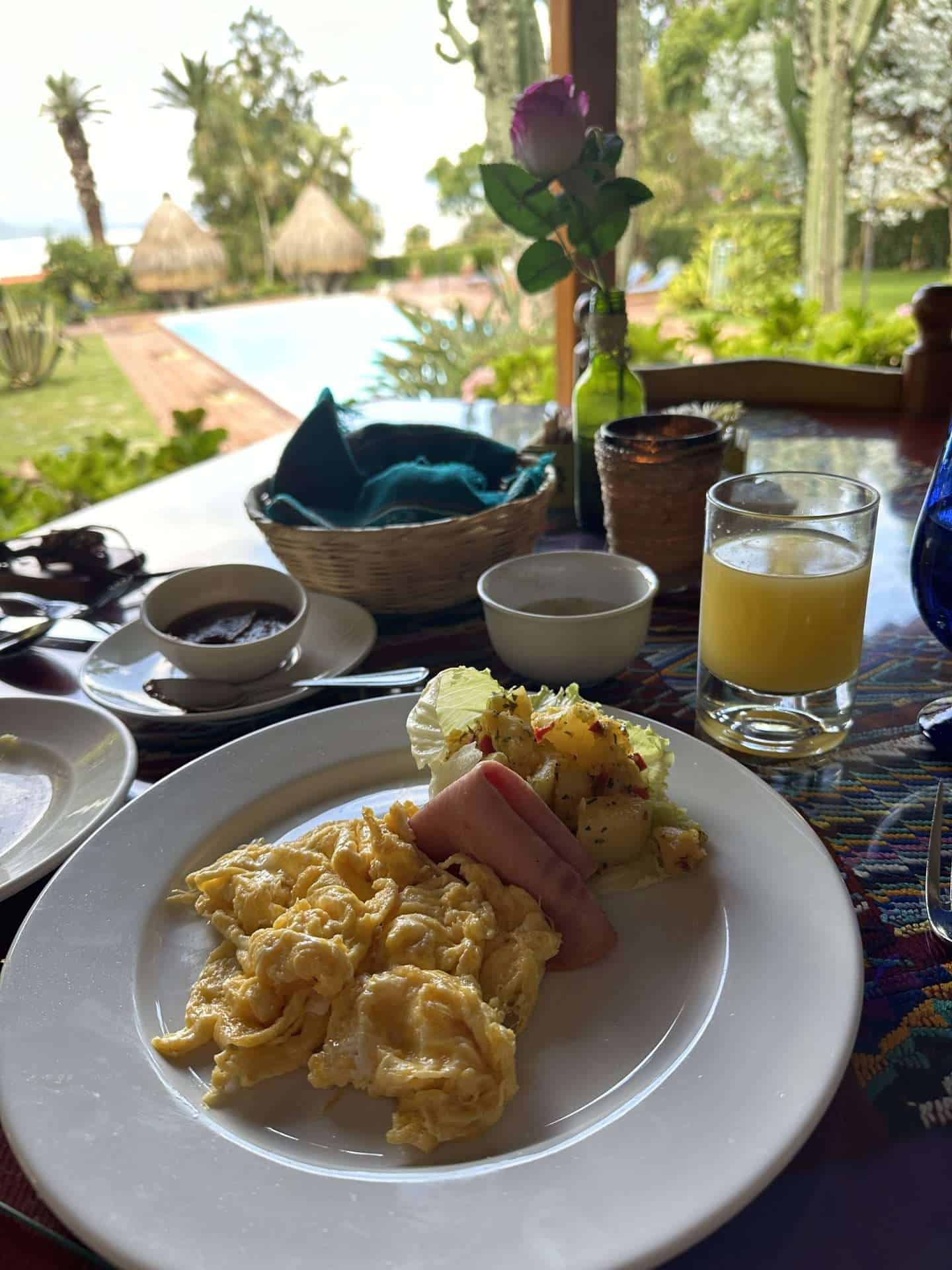 hotel villa santa catarina breakfast