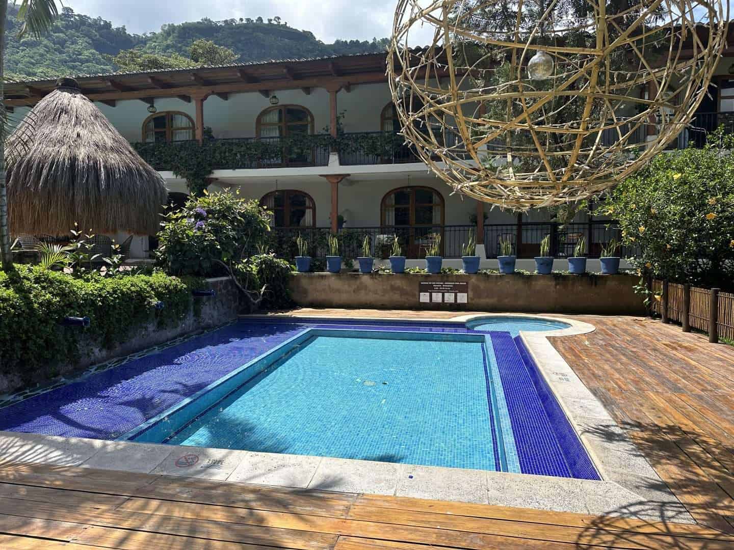 hotel villa santa catarina pool