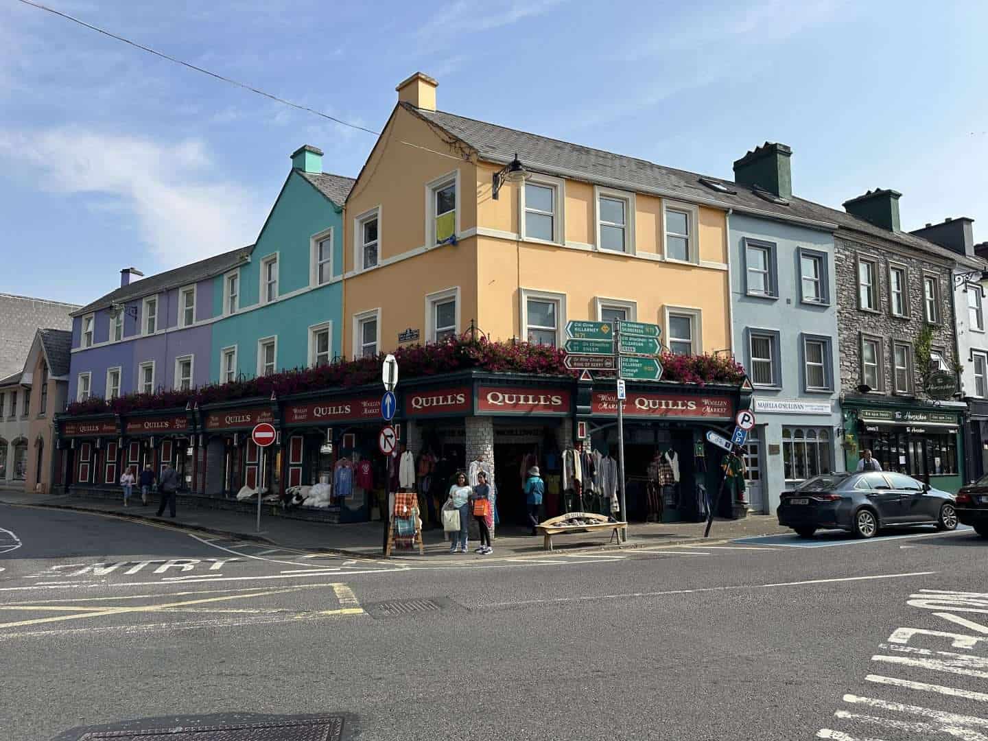 street corner, kenmare ireland