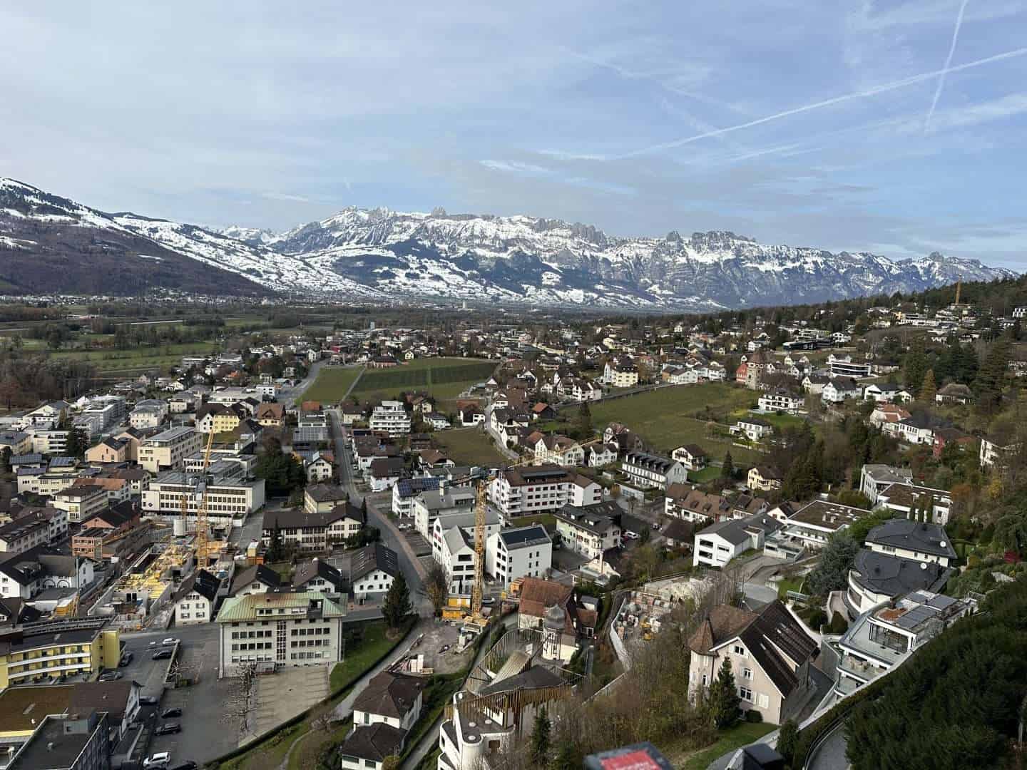 view of vaduz liechtenstein
zurich to liechtenstein