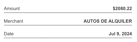 alamo rent a car guatemala fraudulent charge