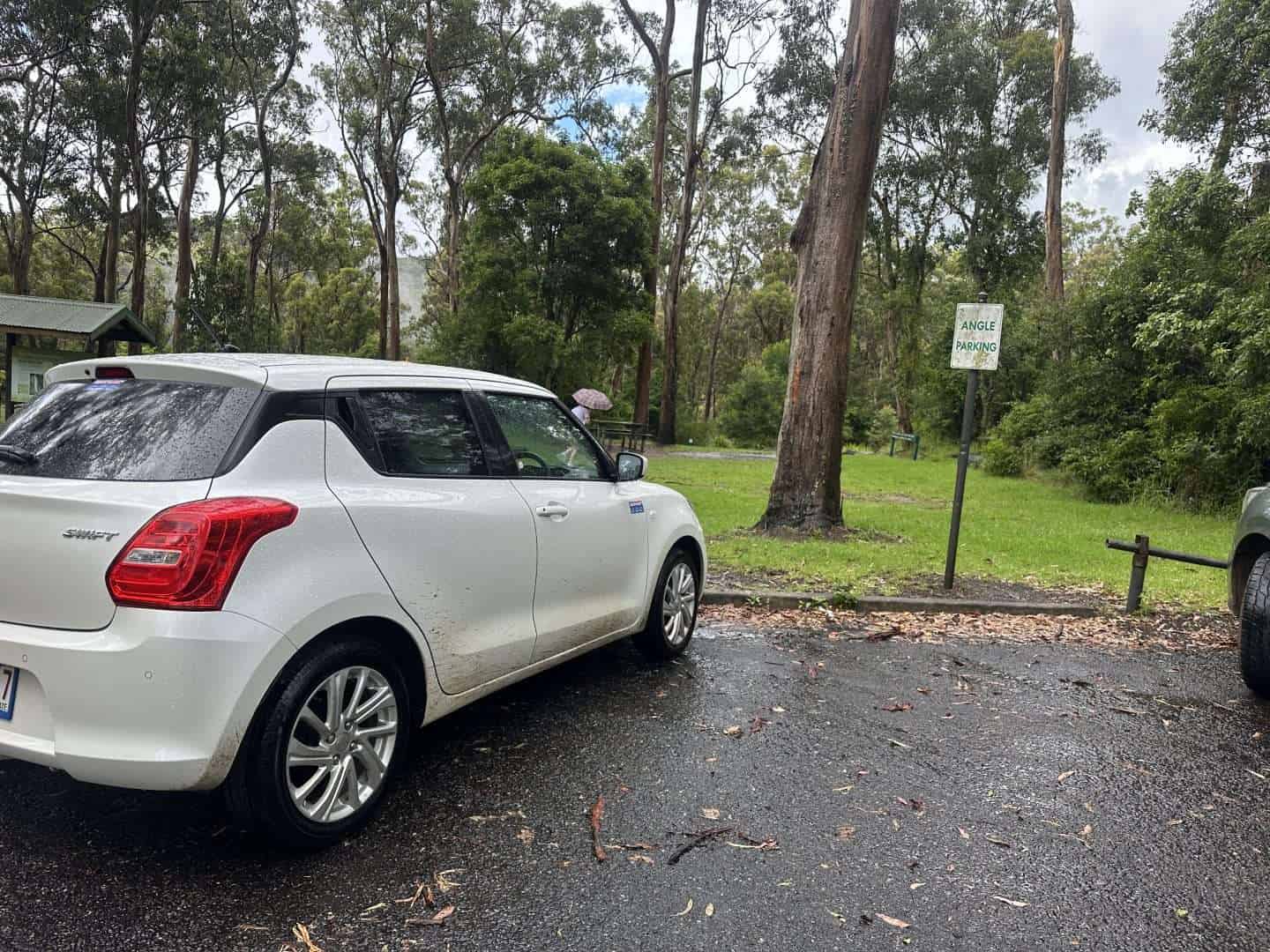 parking lot of main range national park