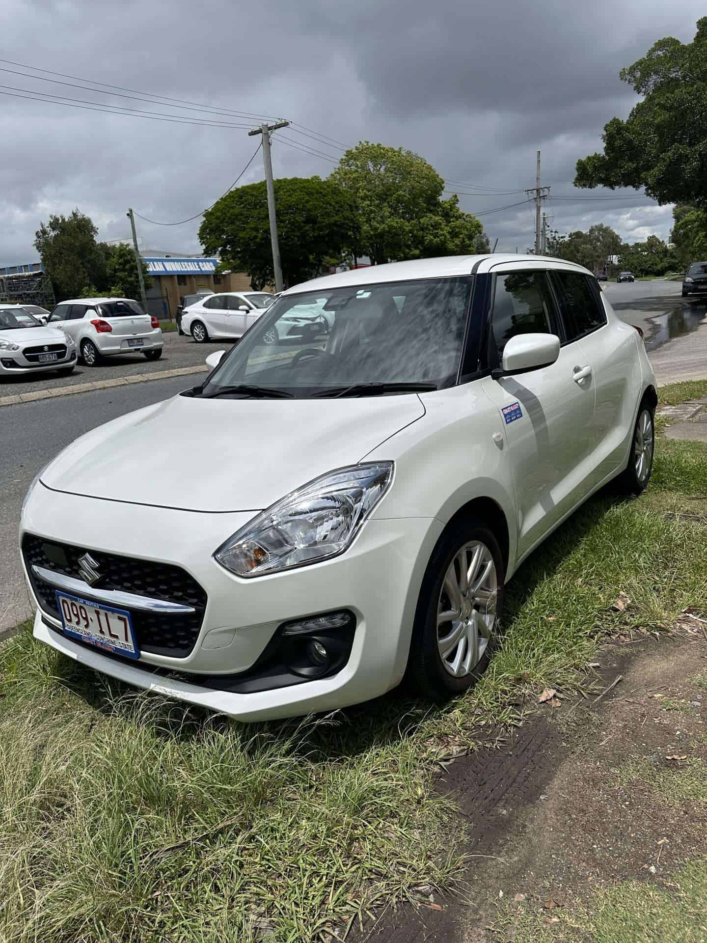 white suzuki rental car -  renting a car in brisbane