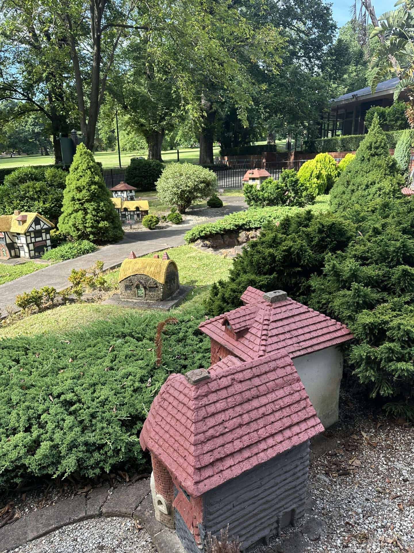 model tudor village at fitzroy gardens - melbourne australia