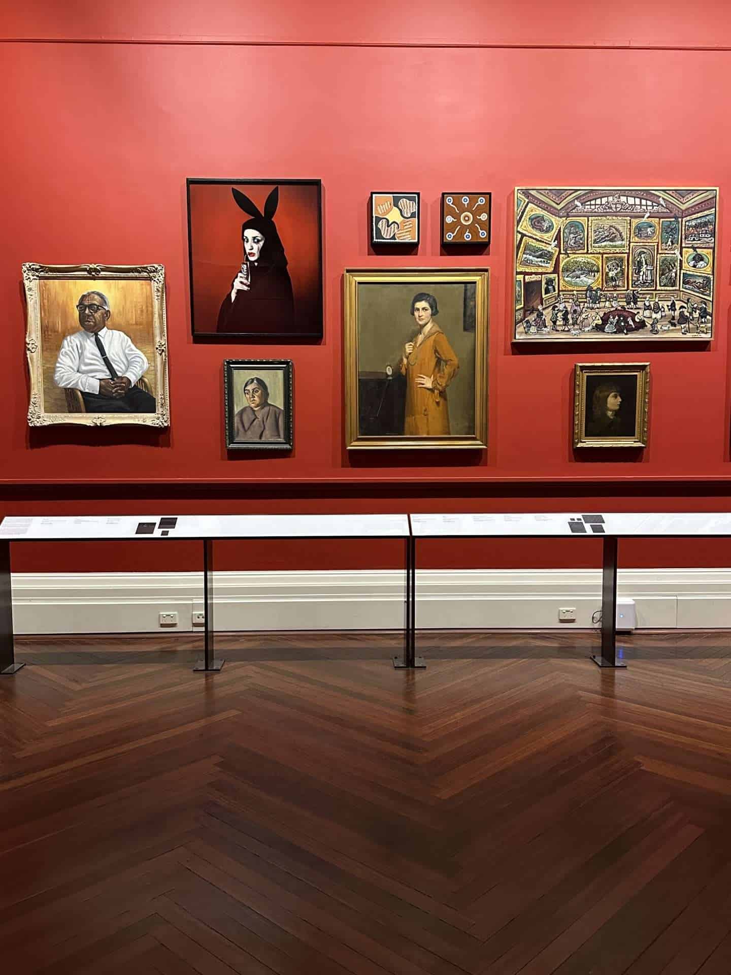 north rotunda gallery, state library victoria, melbourne australia