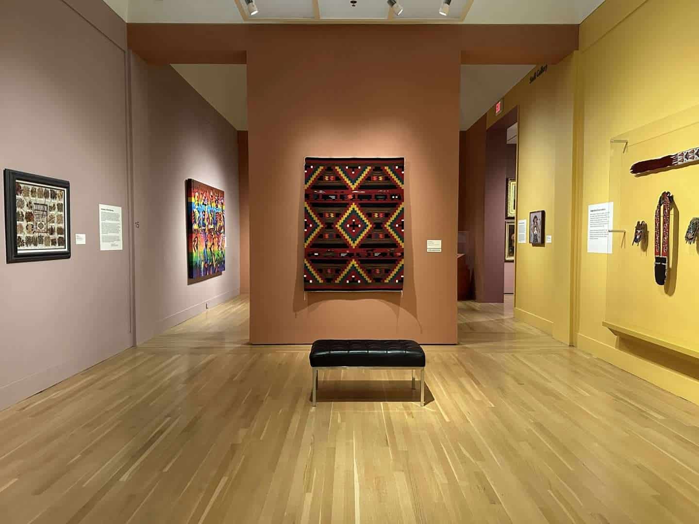 view of native gallery in the speed art museum