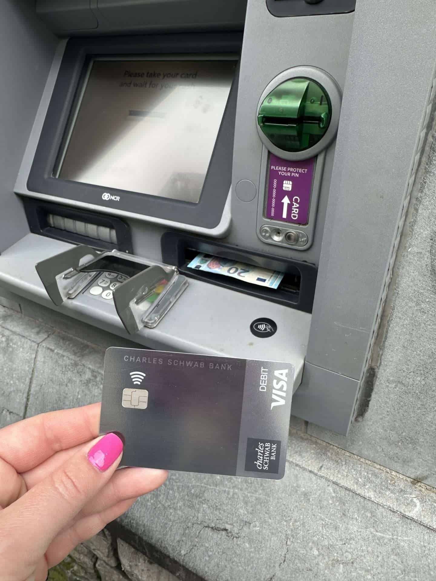 charles schwab debit card