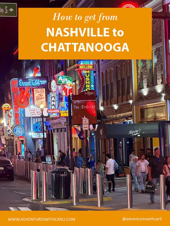 how to get from nashville to chattanooga tennessee poster (nashville chattanooga shuttle)