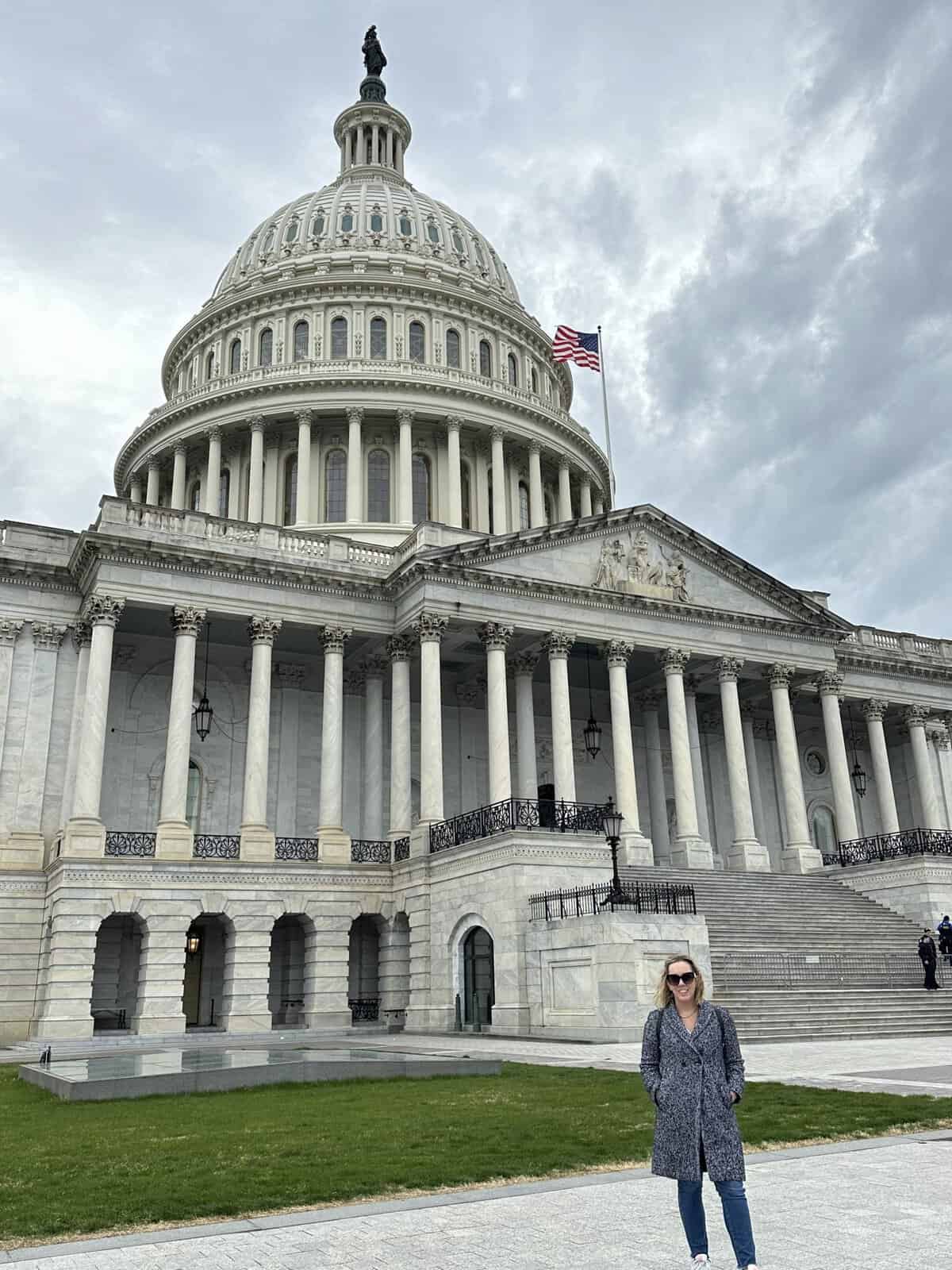 Exterior or United States Capitol building